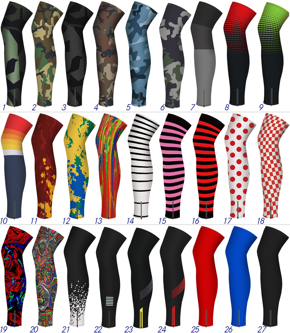 Cycling Gear In Winter - Velo Térmico Ciclismo Perna Aquecedores, MTB