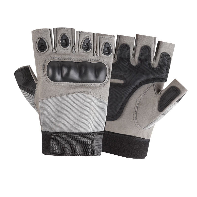 Cycling Hand Gear - Luvas táticas masculinas de meio dedo