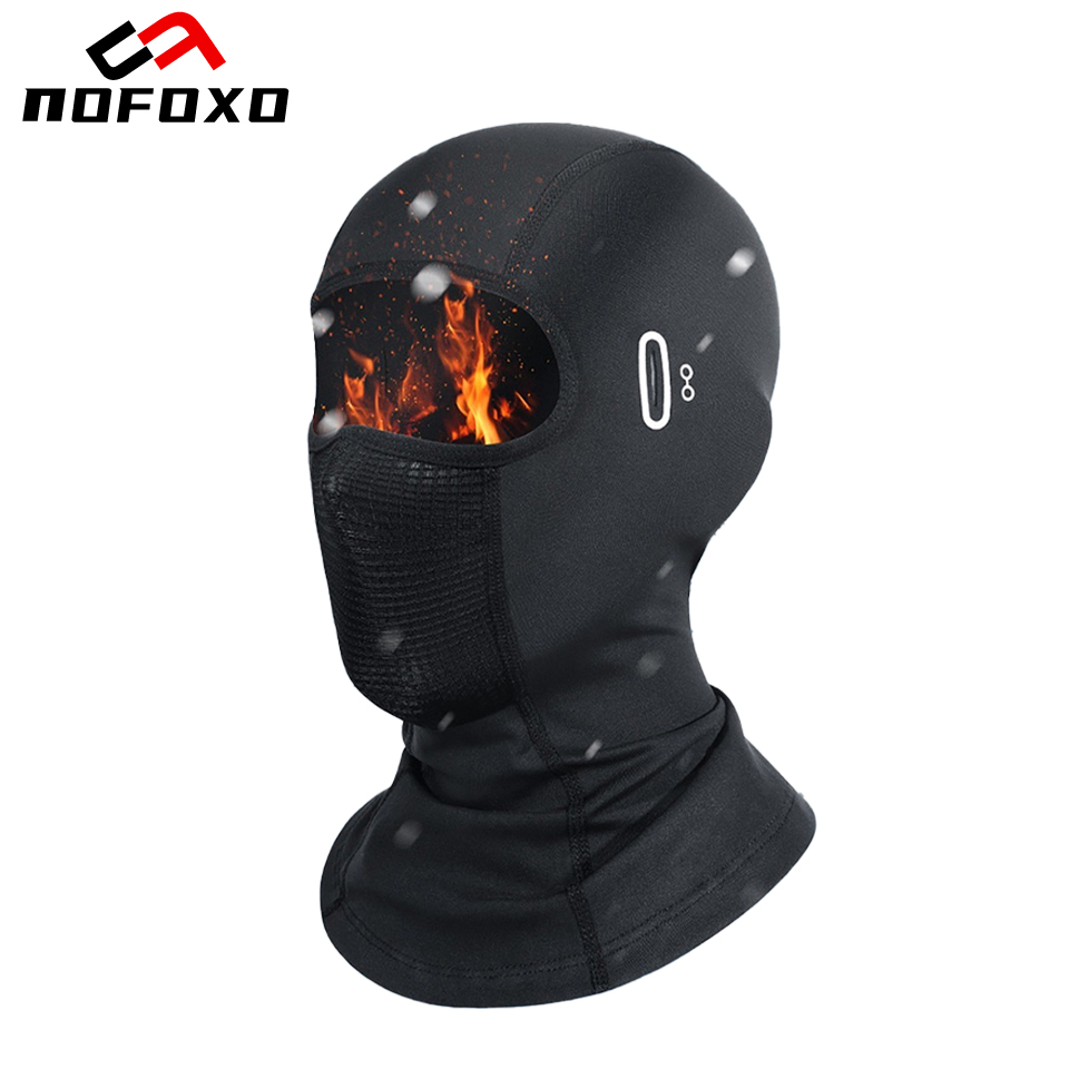 Cycling Gear In Winter - Nofoxo inverno motocicleta equitação máscara facial