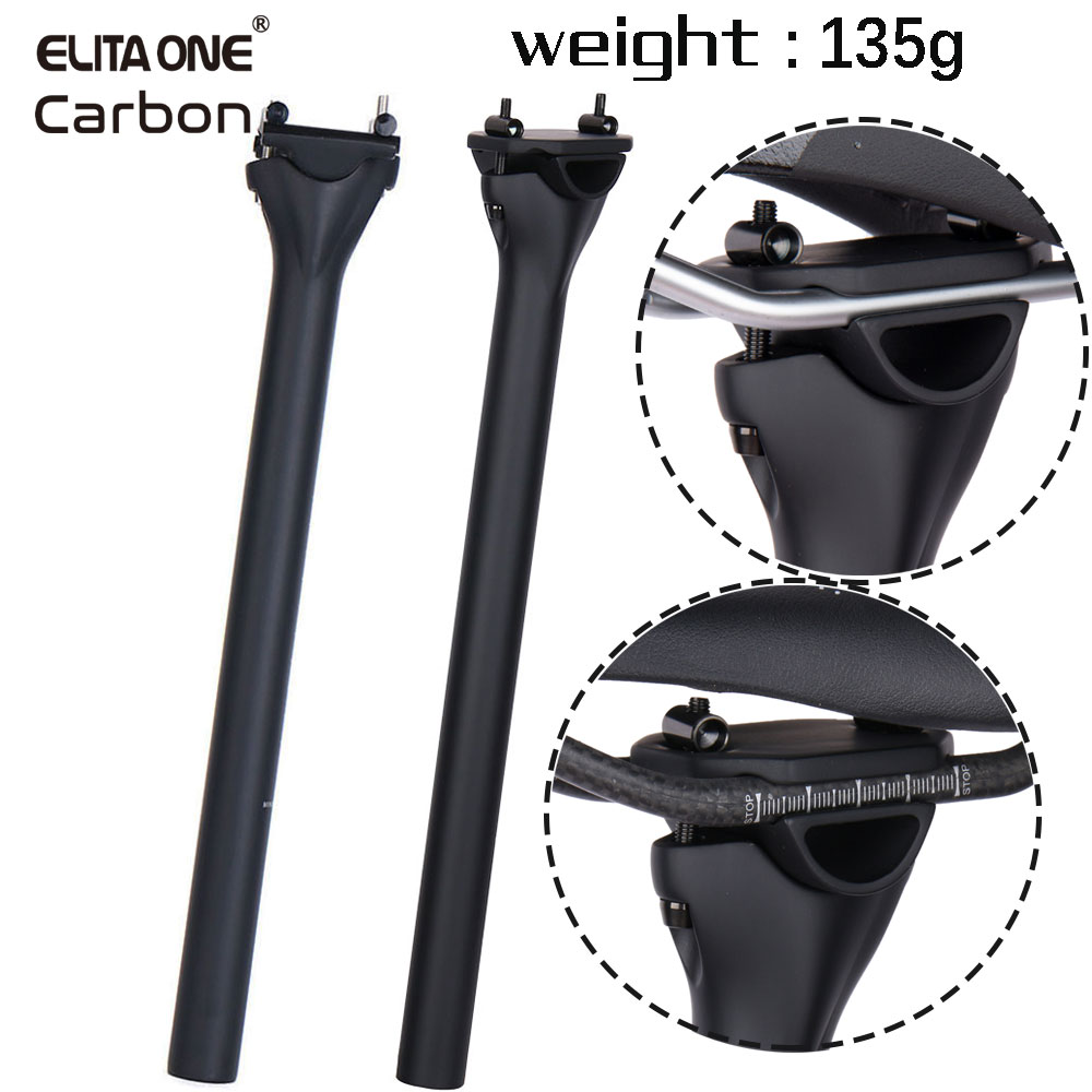 Carbon Fiber Saddle - ELITA ONE MTB Espigão de selim