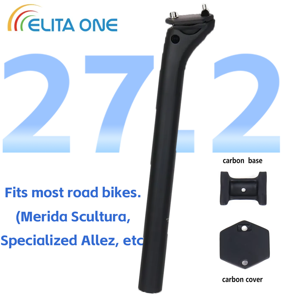 Carbon Fiber Saddle - ELITAONE MTB Poste de Selim de