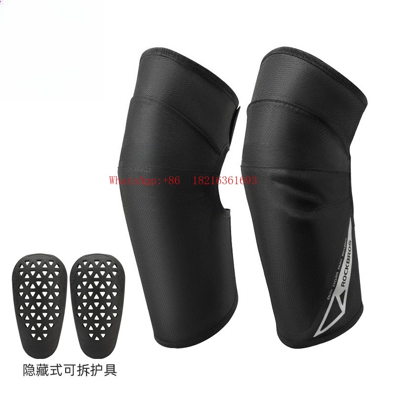 Cycling Gear In Winter - Protetores de Joelho para Motocicleta de