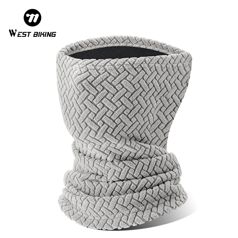 Cycling Gear In Winter - WEST BIKING-Inverno Ciclismo Cachecol, Jacquard Fleece