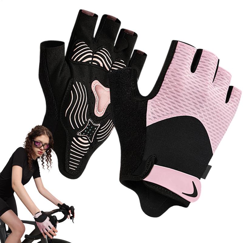 Luvas de ciclismo meio dedo lu - Cycling Hand Gear avaliação e preço