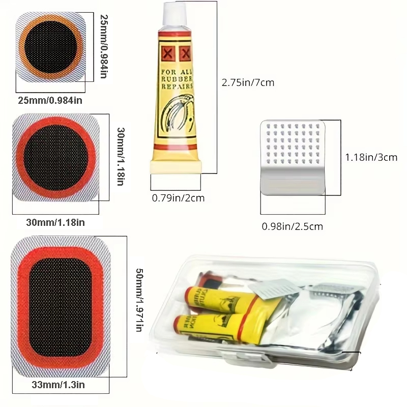 Kit de reparo de pneus de bici - Bicycle Repair Kit avaliação e preço
