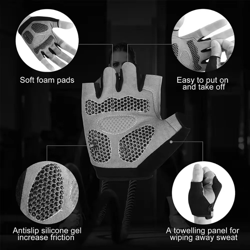 Luvas de Ciclismo Antiderrapan - Cycling Hand Gear avaliação e preço