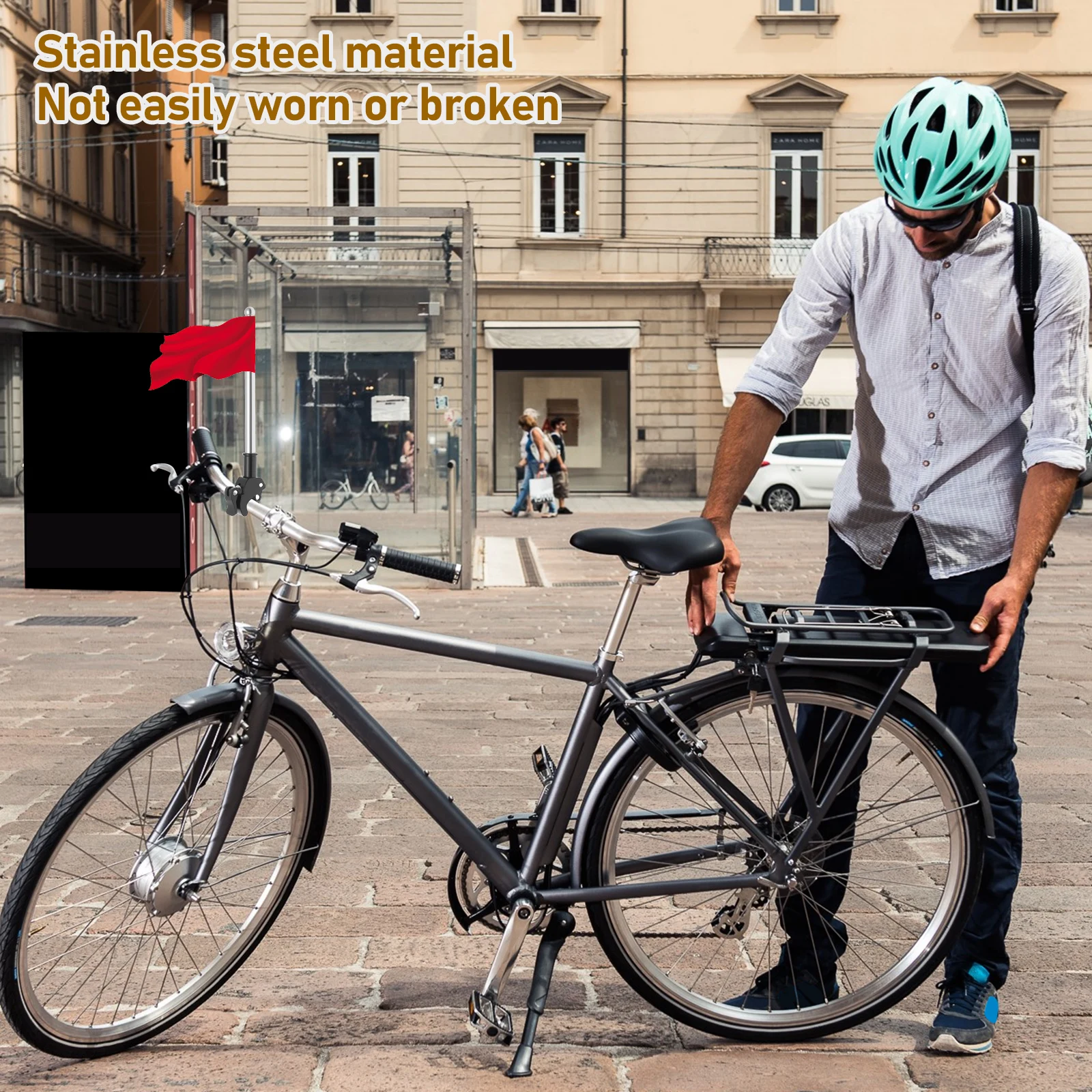 2 Peças de Suporte de Bandeira - Cycling Gear Shelf avaliação e preço