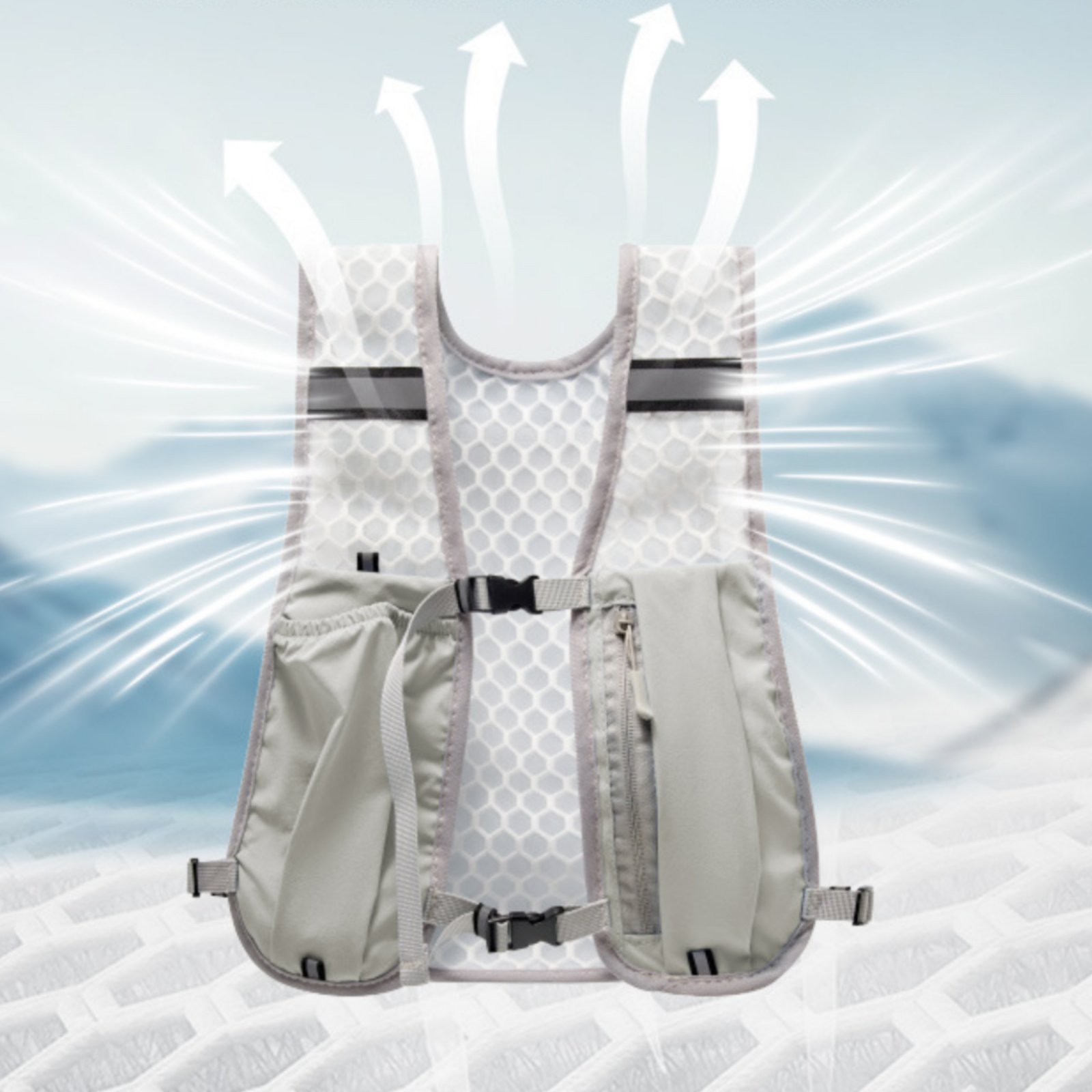Colete de Hidratação Ajustável - Cycling Hand Gear avaliação e preço