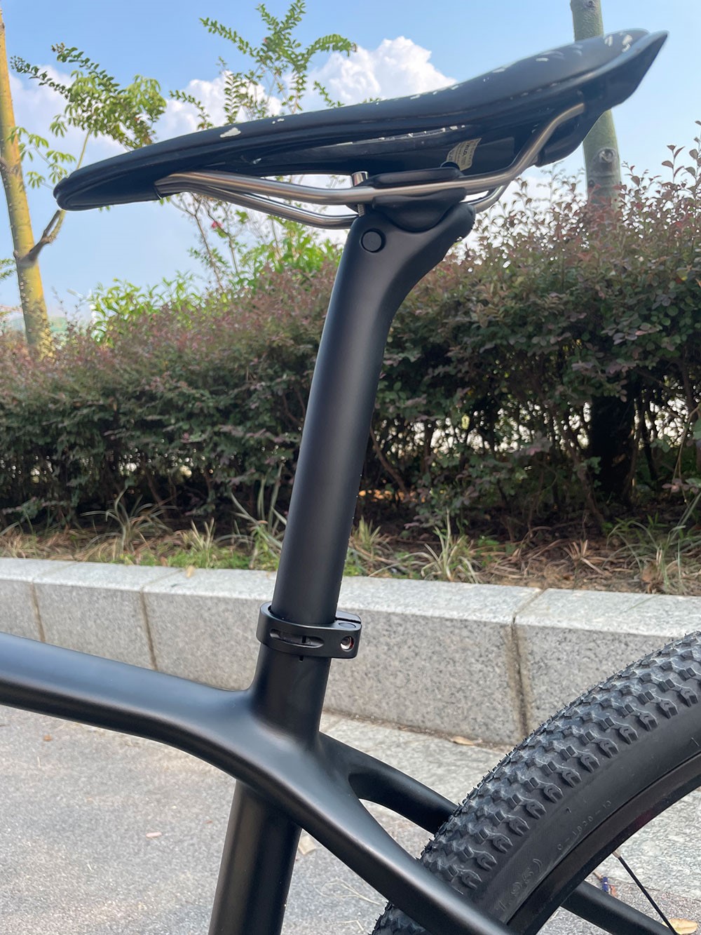 ELITAONE MTB Poste de Selim de - Carbon Fiber Saddle avaliação e preço