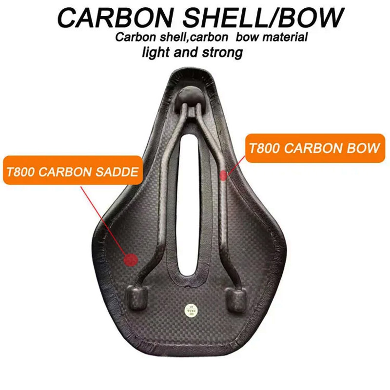 Novo 128g de fibra carbono est - Carbon Fiber Saddle avaliação e preço