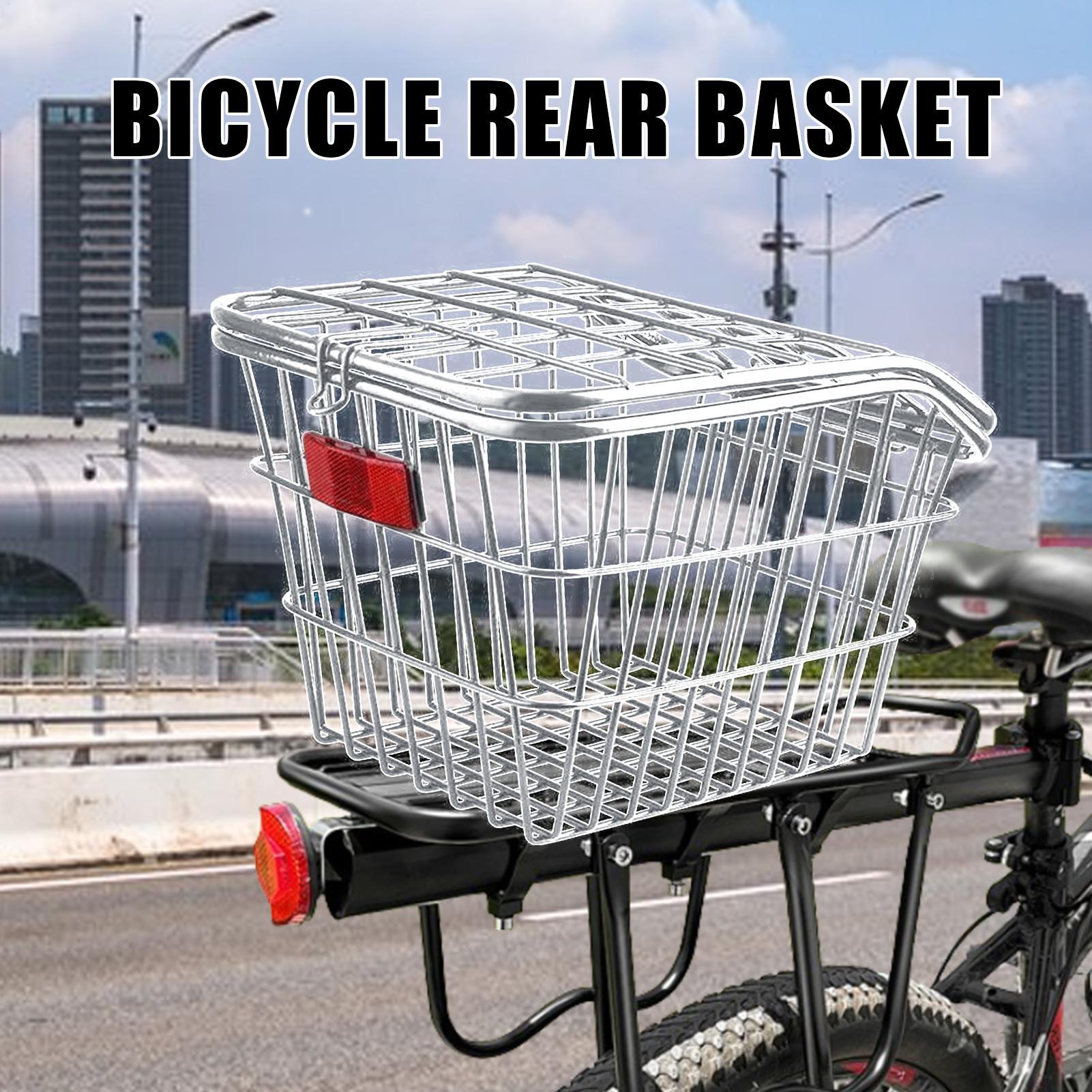 Cesto Traseiro Grande de Metal - Cycling Gear Shelf avaliação e preço