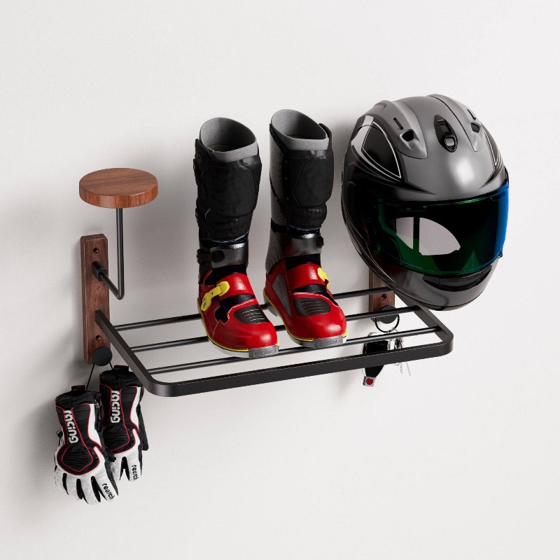 Suporte Multifuncional de Pare - Cycling Gear Shelf avaliação e preço